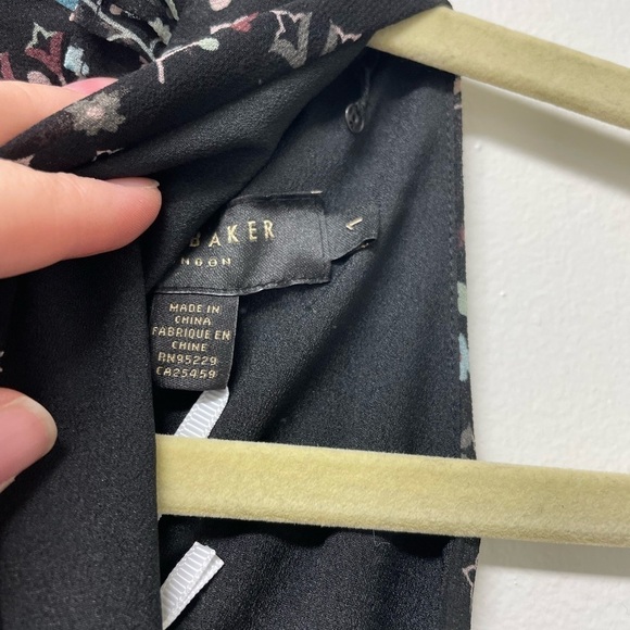 Ted Baker Marcila Hazel Halter Neck Wide Leg Jumpsuit XS - Picture 12 of 14